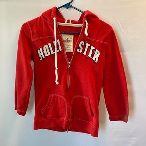 Hollister zip up hoodie
